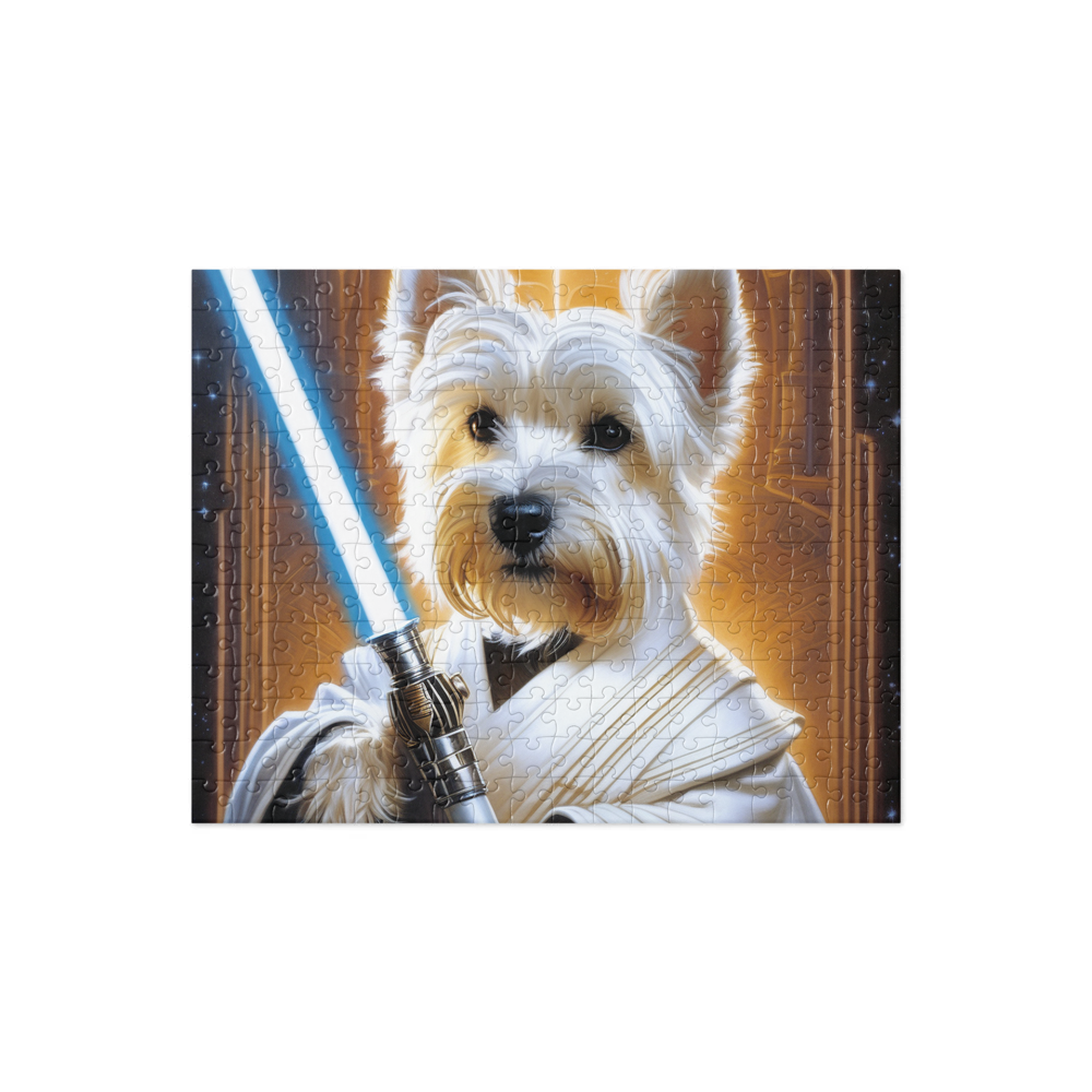 PugMug Custom West Highland White Terrier Jigsaw Puzzle