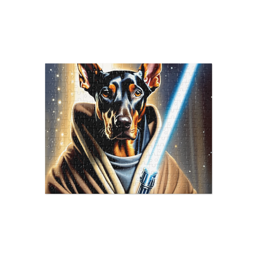 PugMug Custom Doberman Pinscher Jigsaw Puzzle