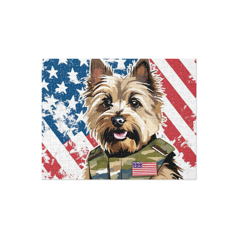 PugMug Custom Cairn Terrier Jigsaw Puzzle