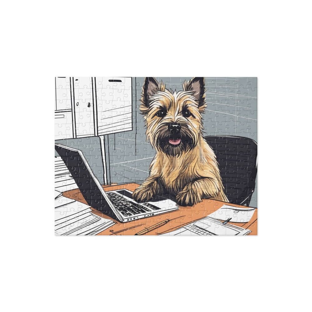 PugMug Custom Cairn Terrier Jigsaw Puzzle