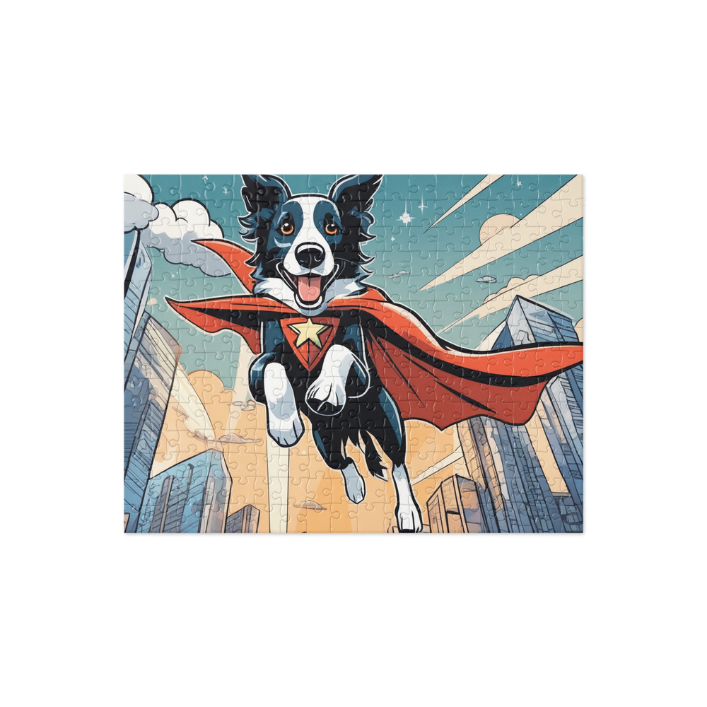 PugMug Custom Border Collie Jigsaw Puzzle