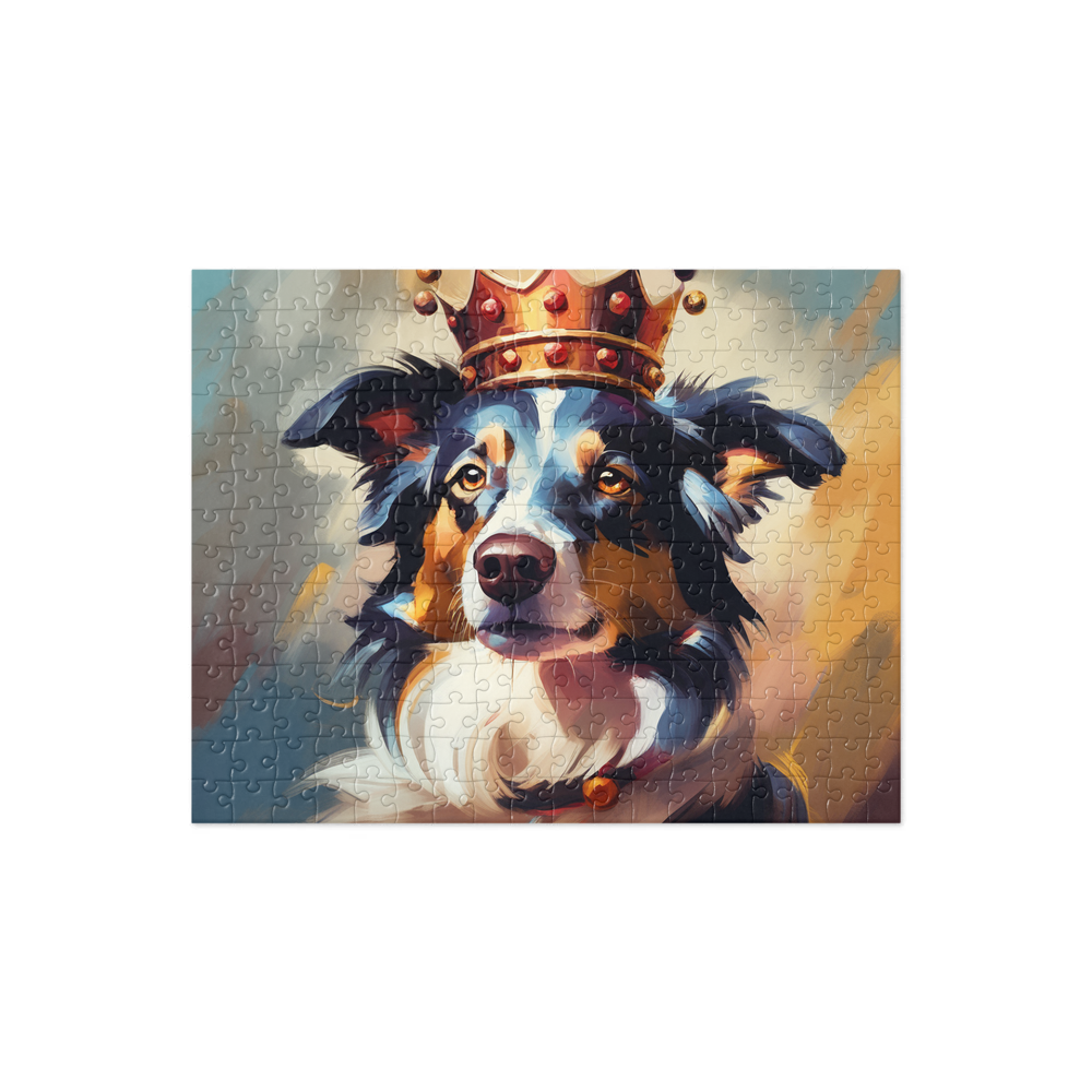 PugMug Custom Border Collie Jigsaw Puzzle