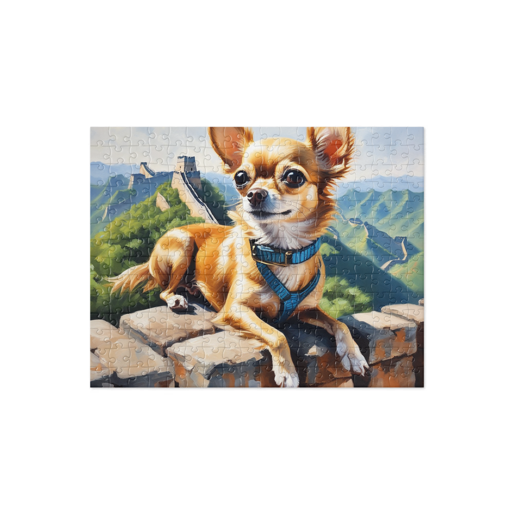 PugMug Custom Chihuahua Jigsaw Puzzle