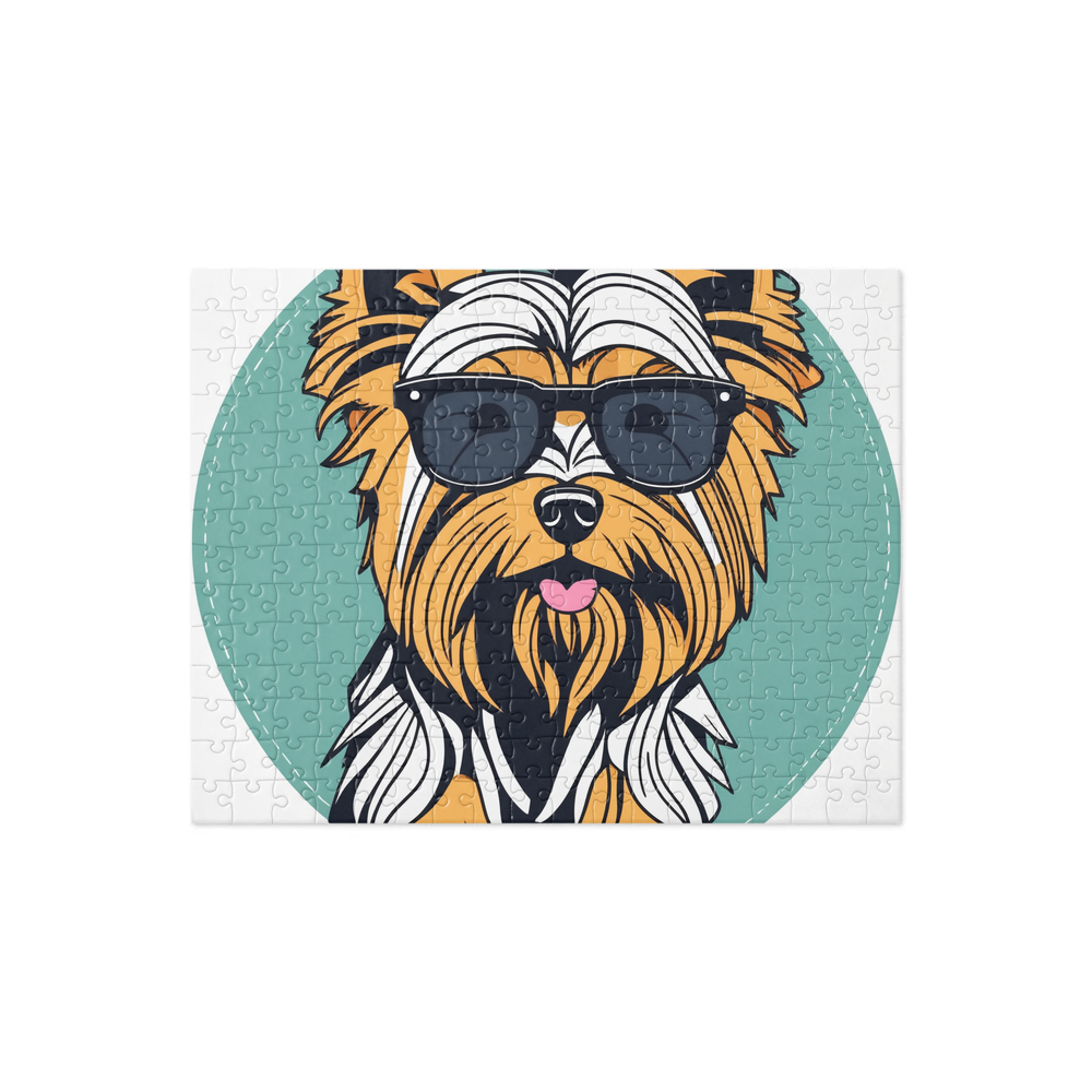 PugMug Custom Yorkshire Terrier Jigsaw Puzzle