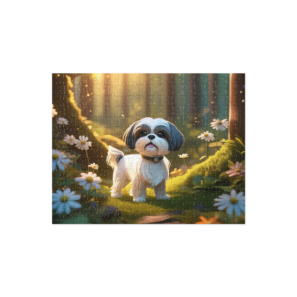 PugMug Custom Shih Tzu Jigsaw Puzzle