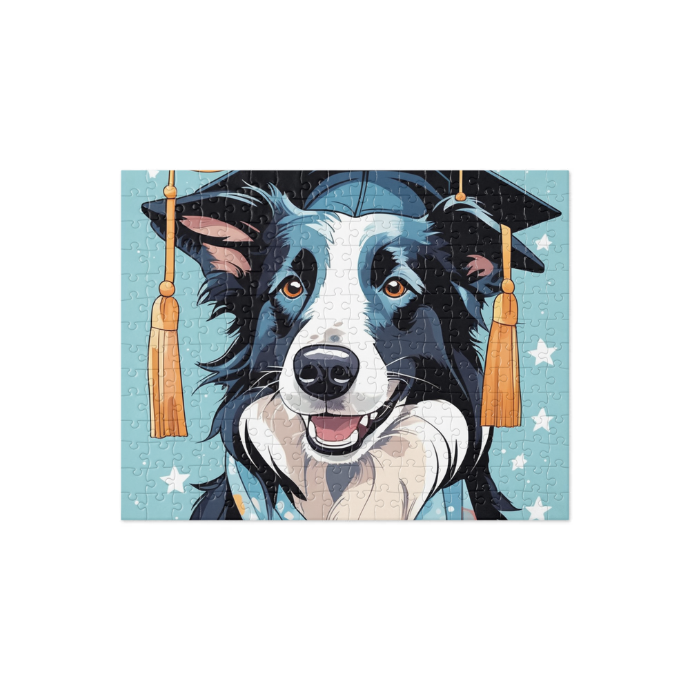 PugMug Custom Border Collie Jigsaw Puzzle