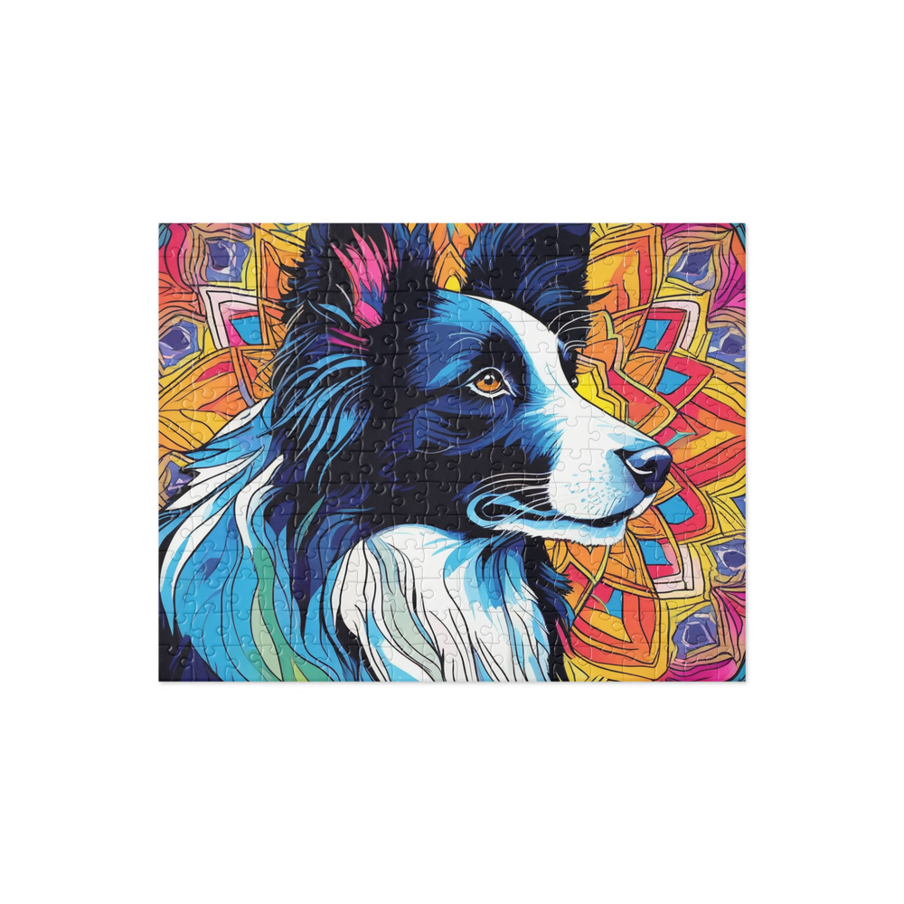 PugMug Custom Border Collie Jigsaw Puzzle