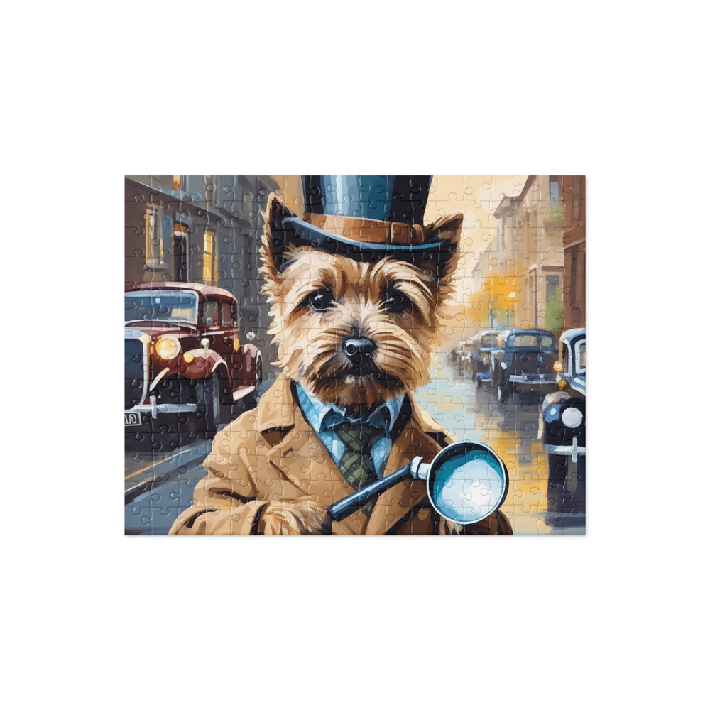 PugMug Custom Cairn Terrier Jigsaw Puzzle