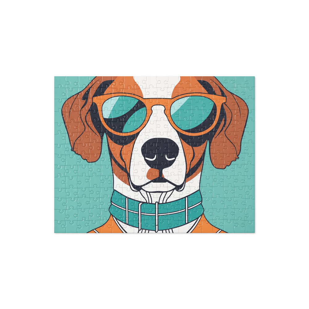PugMug Custom Brittany Dog Jigsaw Puzzle