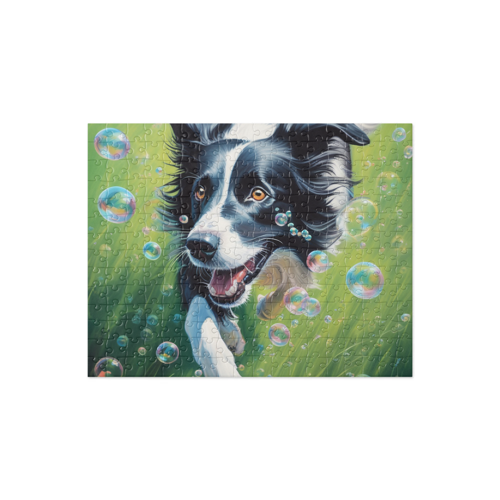 PugMug Custom Border Collie Jigsaw Puzzle