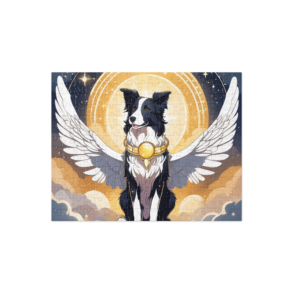 PugMug Custom Border Collie Jigsaw Puzzle