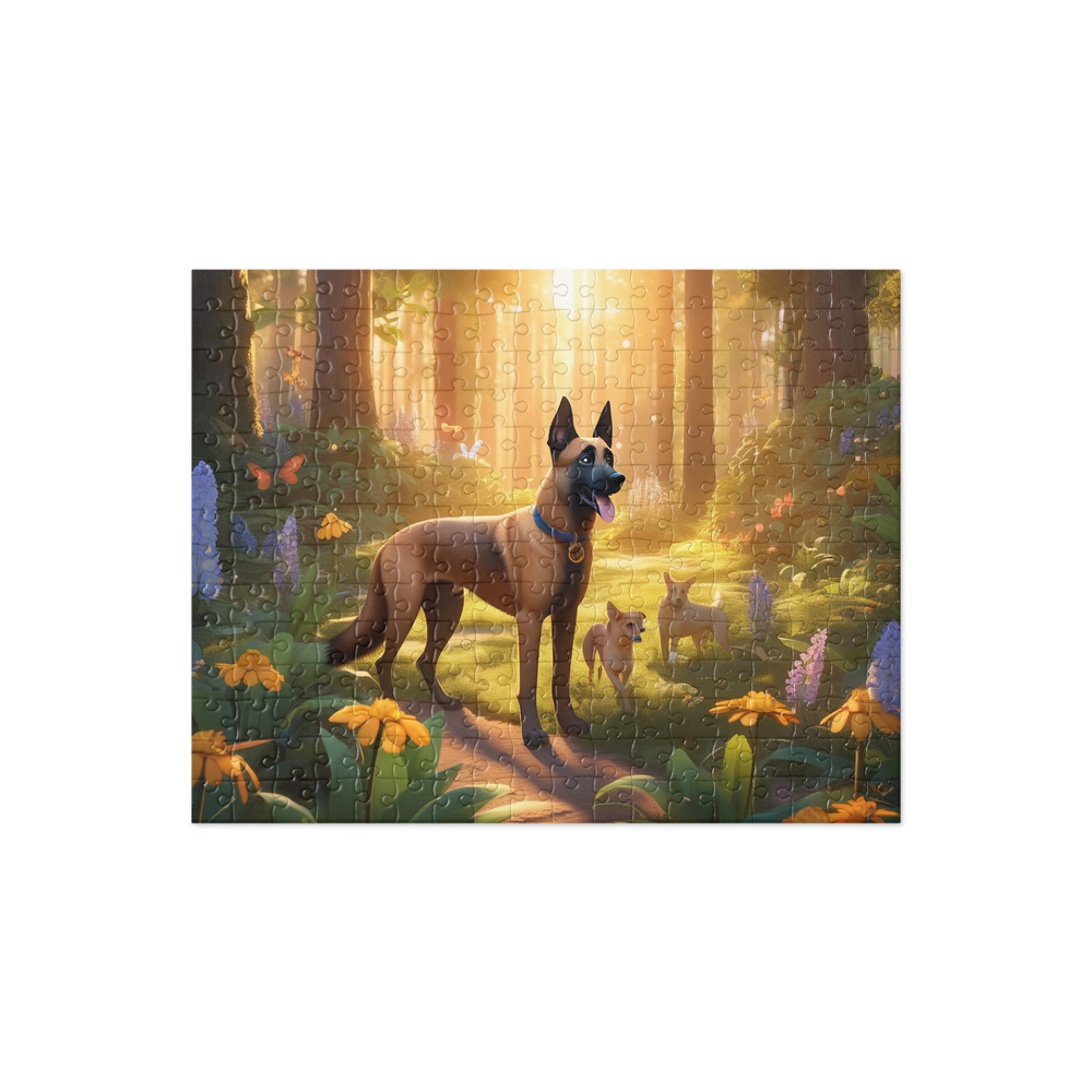 PugMug Custom Belgian Malinois Jigsaw Puzzle