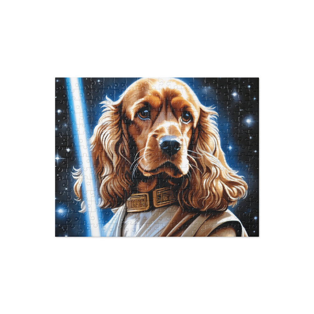 PugMug Custom Cocker Spaniel Jigsaw Puzzle