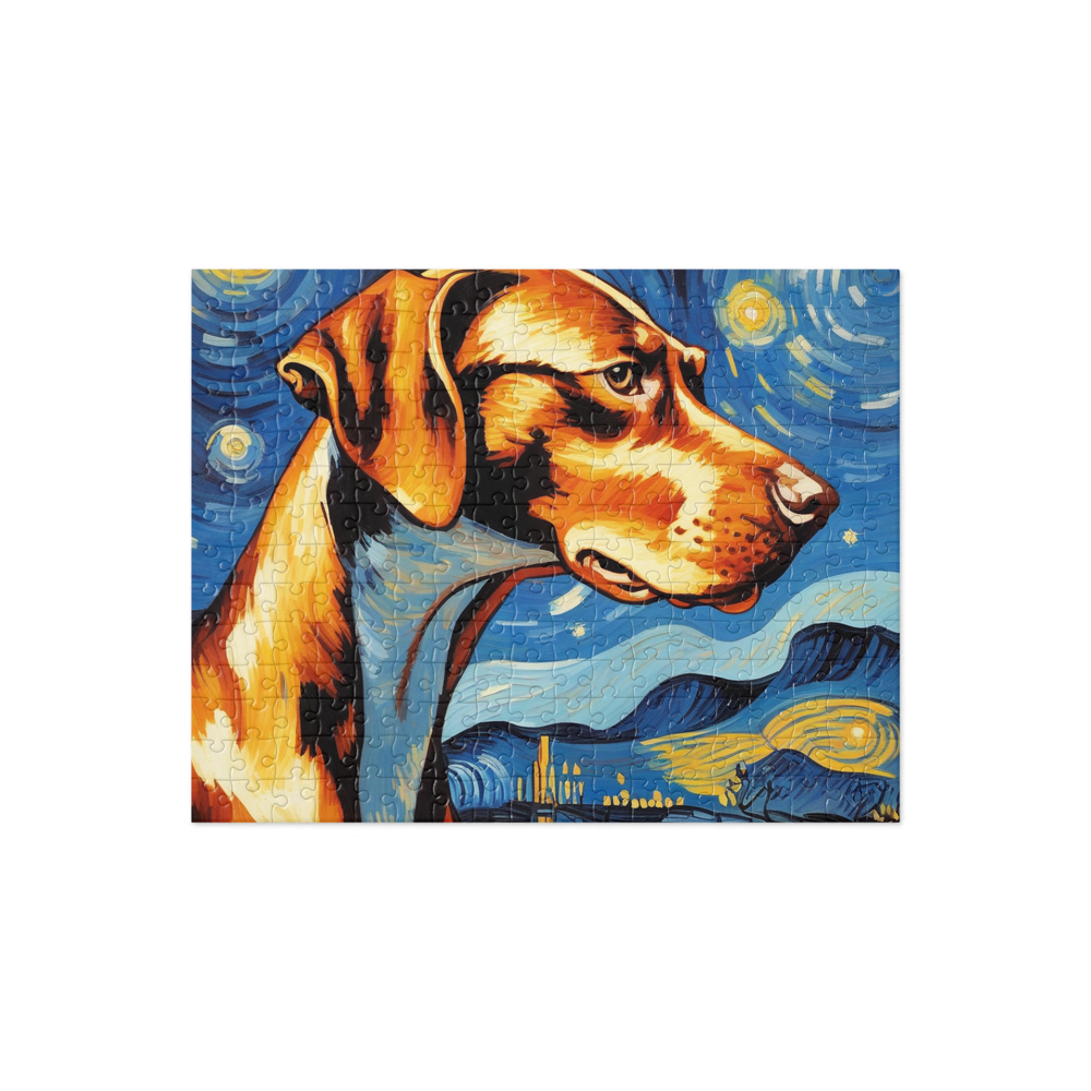 PugMug Custom Pointer Dog Jigsaw Puzzle