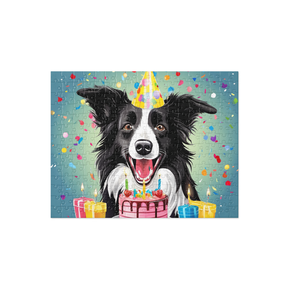 PugMug Custom Border Collie Jigsaw Puzzle