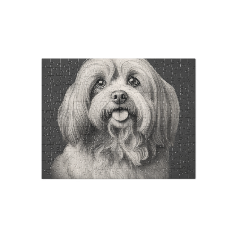 PugMug Custom Tan Havanese Dog Jigsaw Puzzle