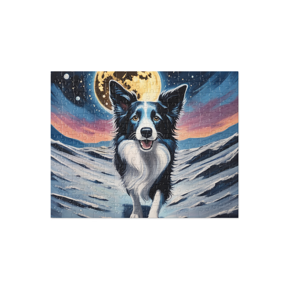 PugMug Custom Border Collie Jigsaw Puzzle