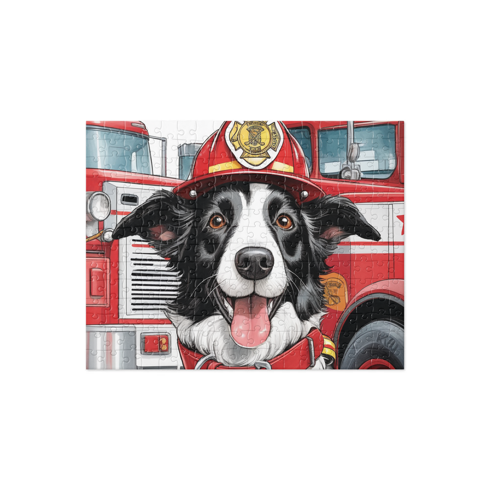 PugMug Custom Border Collie Jigsaw Puzzle