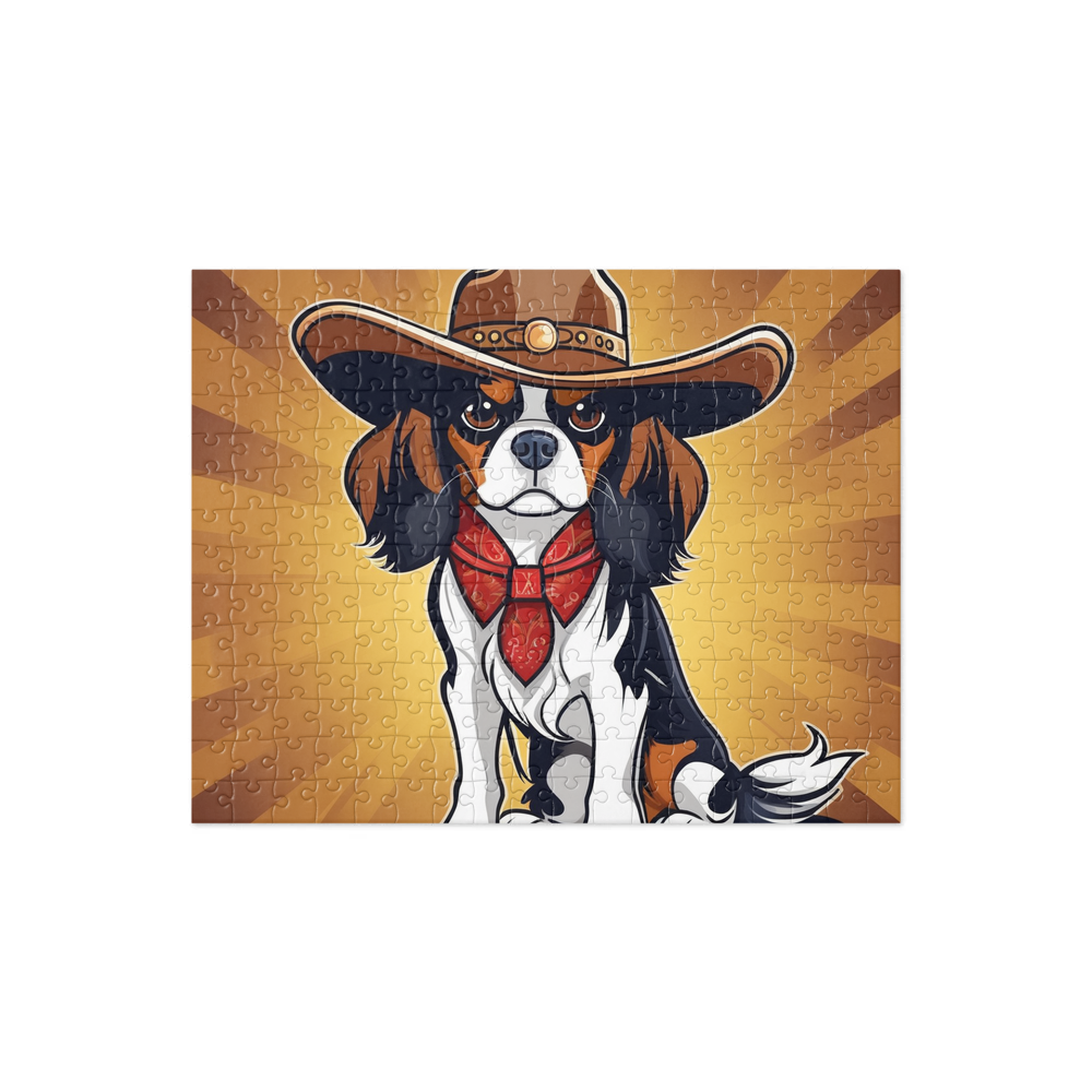 PugMug Custom Cavalier King Charles Spaniel Jigsaw Puzzle