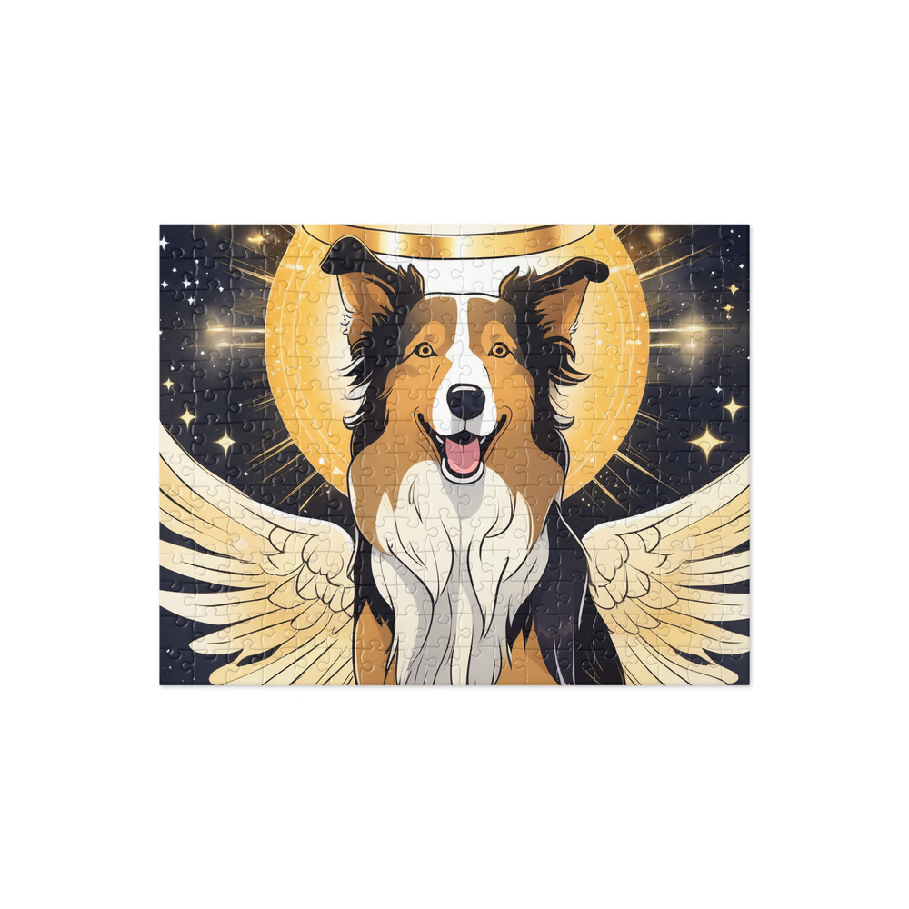PugMug Custom Collie Jigsaw Puzzle