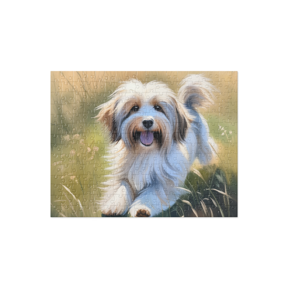 PugMug Custom Tan Havanese Dog Jigsaw Puzzle