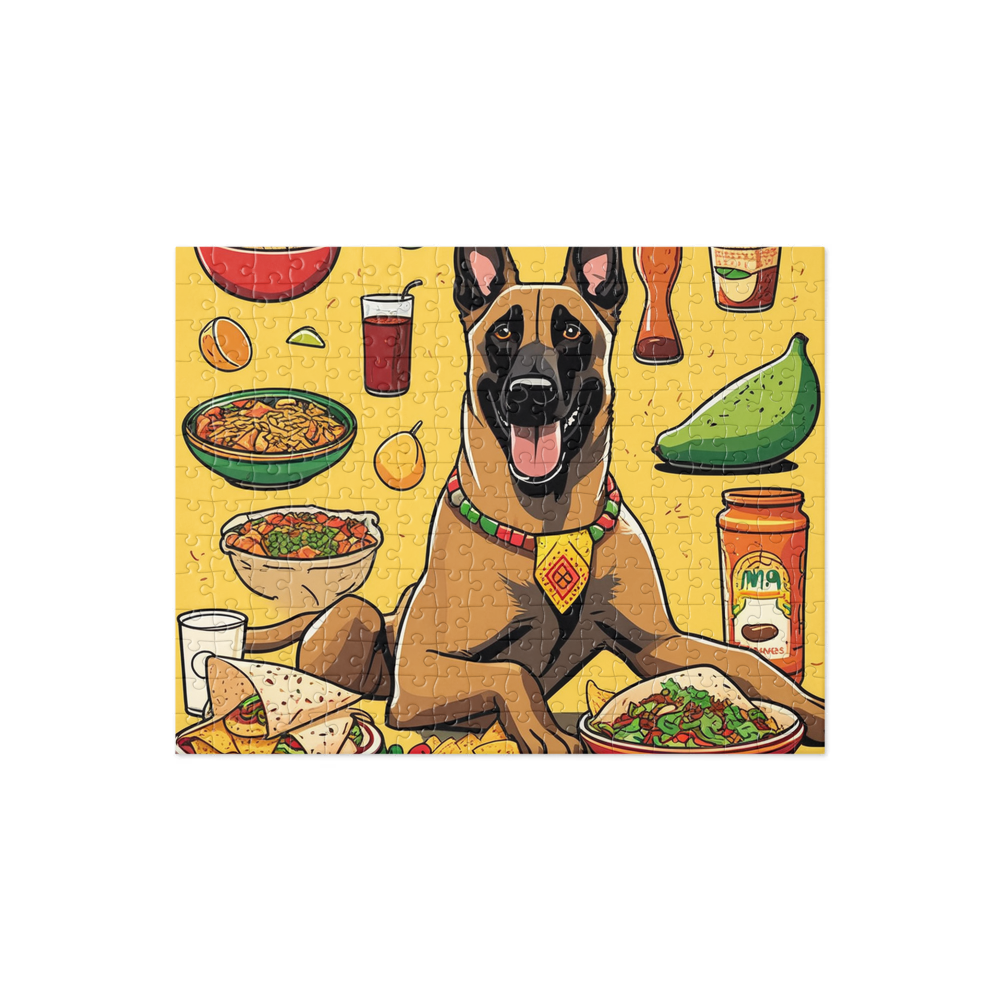 PugMug Custom Belgian Malinois Jigsaw Puzzle
