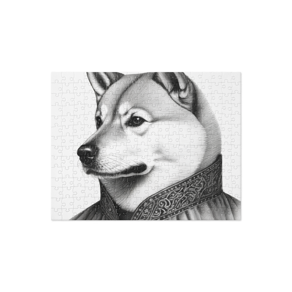 PugMug Custom Shiba Inu Jigsaw Puzzle