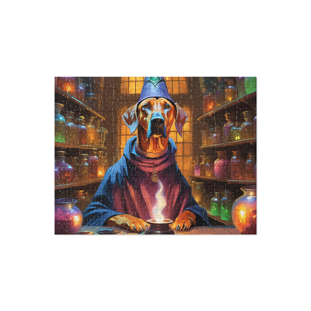 PugMug Custom Rhodesian Ridgeback Jigsaw Puzzle