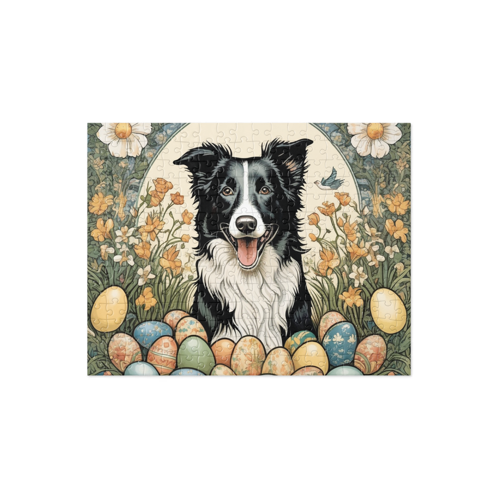 PugMug Custom Border Collie Jigsaw Puzzle
