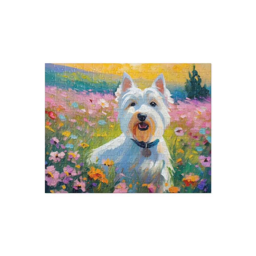 PugMug Custom West Highland White Terrier Jigsaw Puzzle