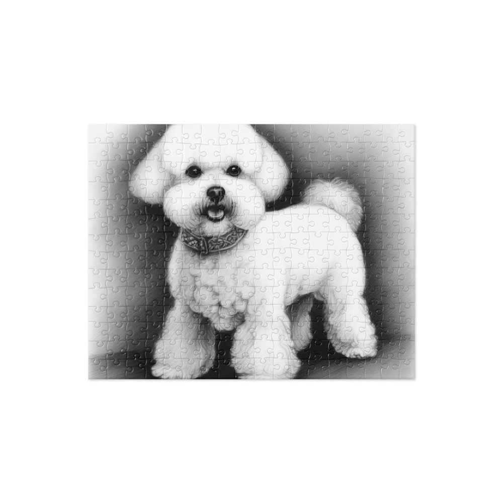 PugMug Custom Bichons Frise Jigsaw Puzzle
