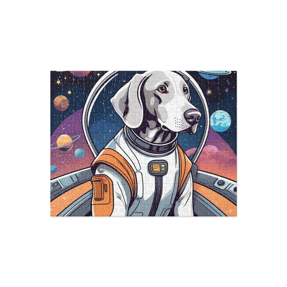 PugMug Custom Weimaraner Jigsaw Puzzle