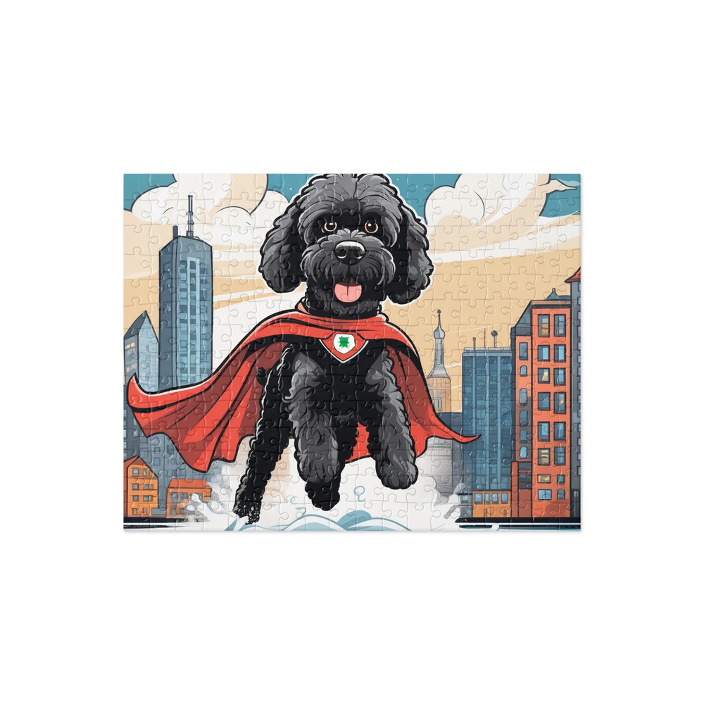 PugMug Custom Portuguese Water Dog Jigsaw Puzzle