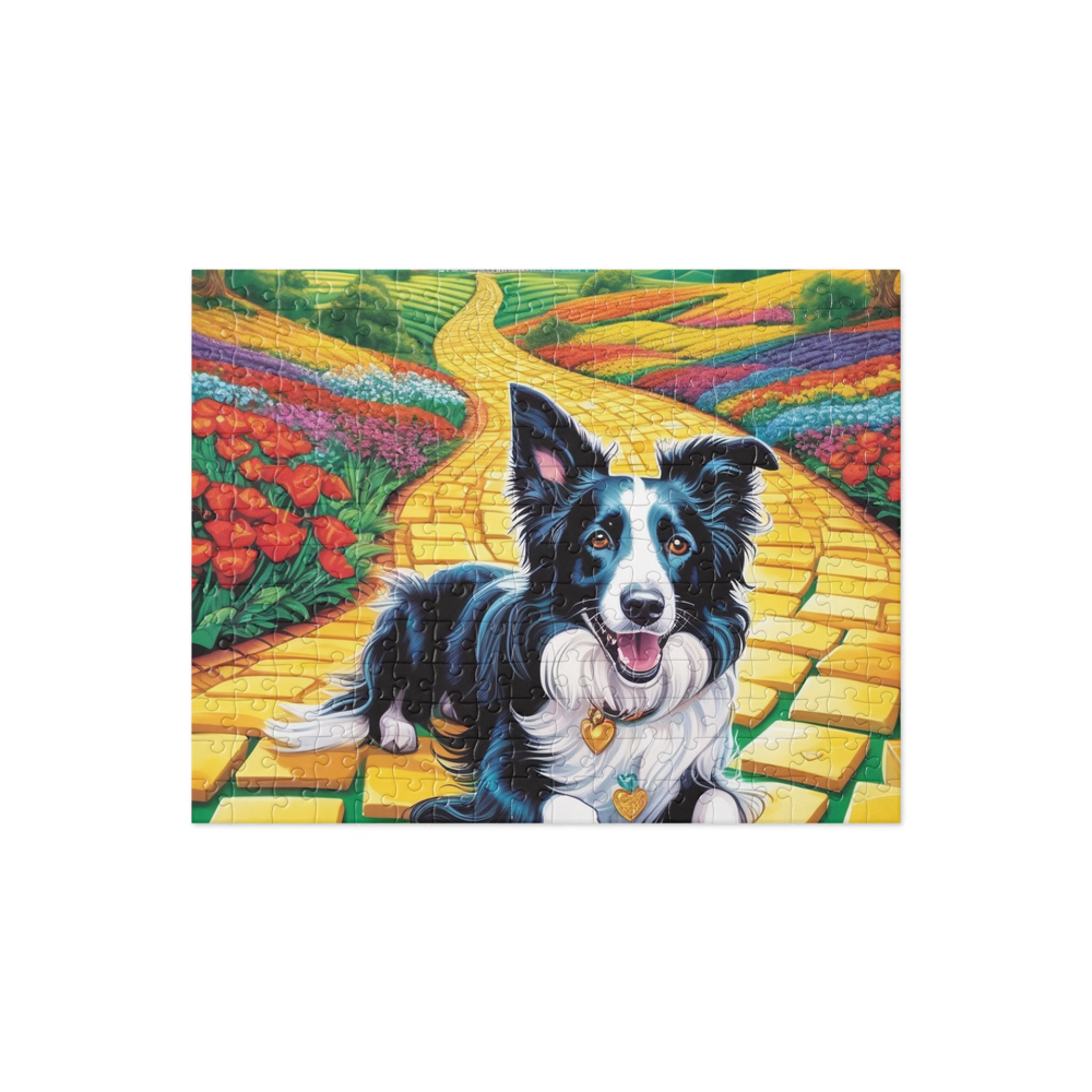 PugMug Custom Border Collie Jigsaw Puzzle