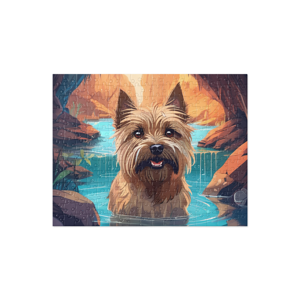 PugMug Custom Cairn Terrier Jigsaw Puzzle