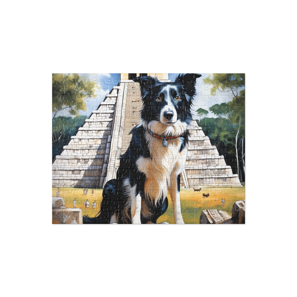 PugMug Custom Border Collie Jigsaw Puzzle