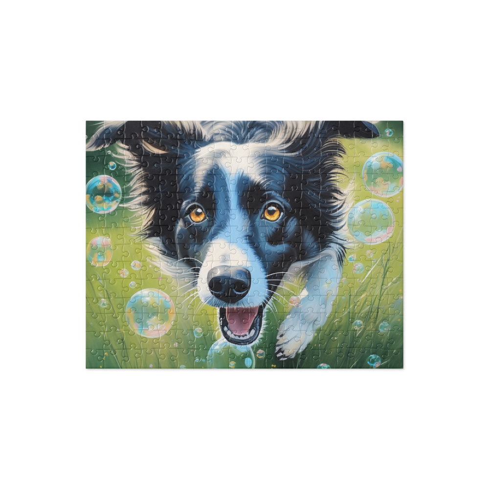 PugMug Custom Border Collie Jigsaw Puzzle