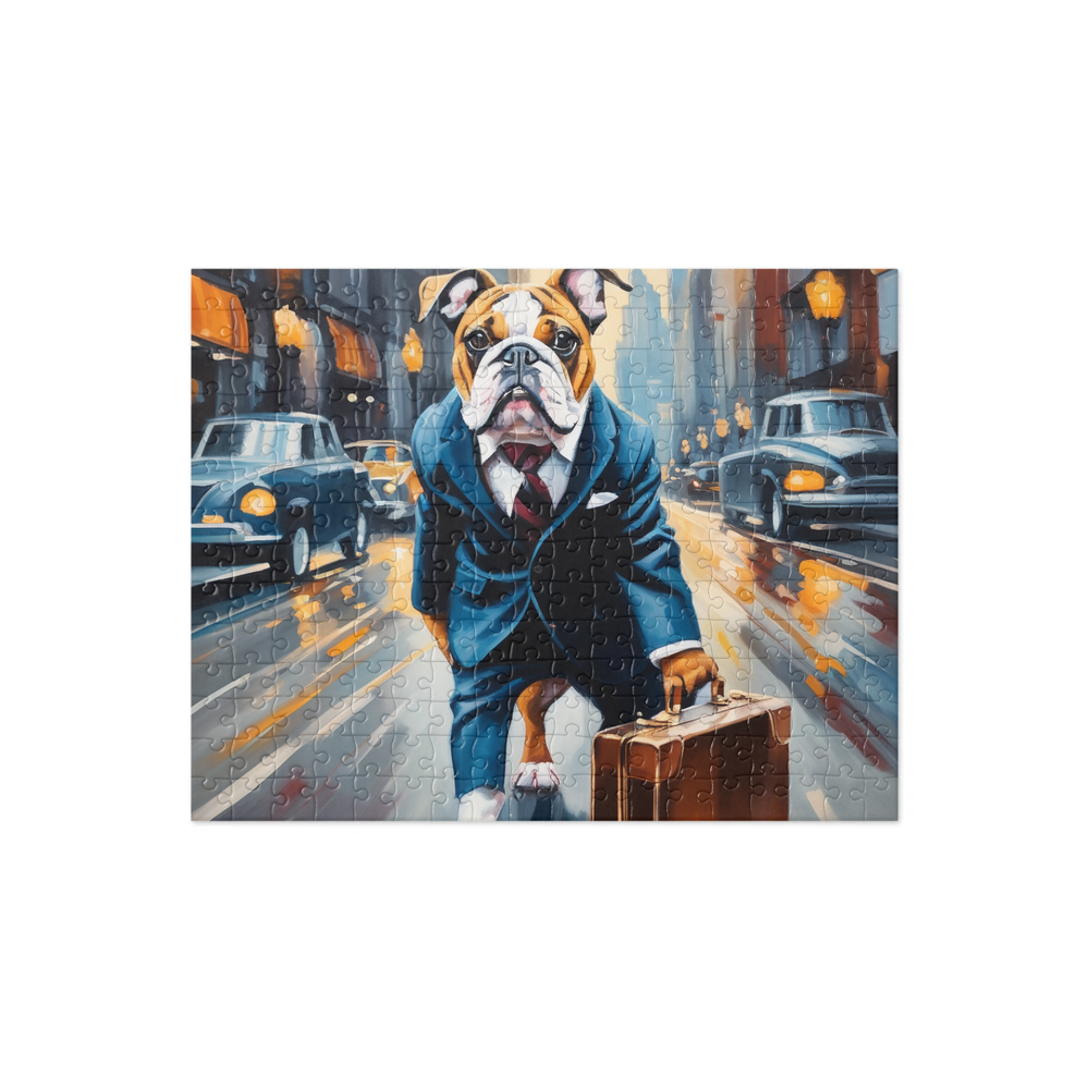 PugMug Custom Pet Jigsaw Puzzle