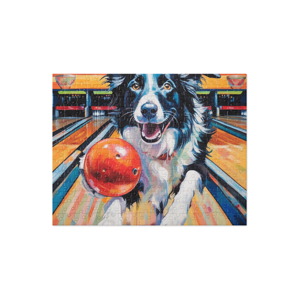 PugMug Custom Border Collie Jigsaw Puzzle