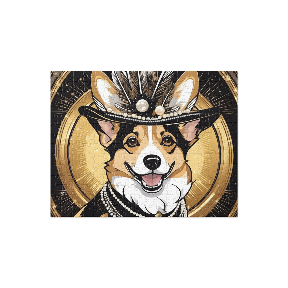 PugMug Custom Pembroke Welsh Corgi Jigsaw Puzzle