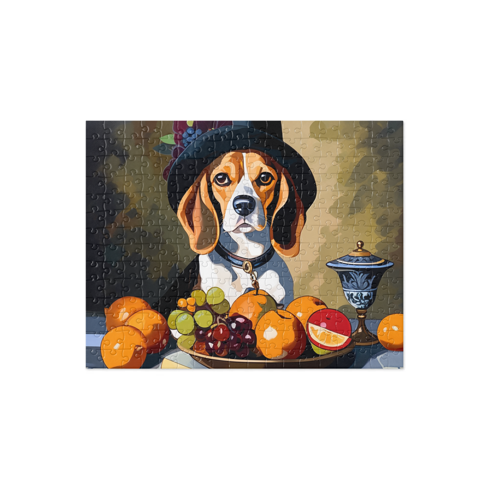 PugMug Custom Beagle Jigsaw Puzzle