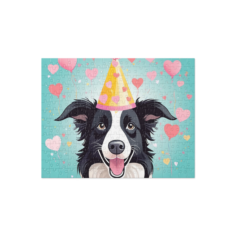 PugMug Custom Border Collie Jigsaw Puzzle
