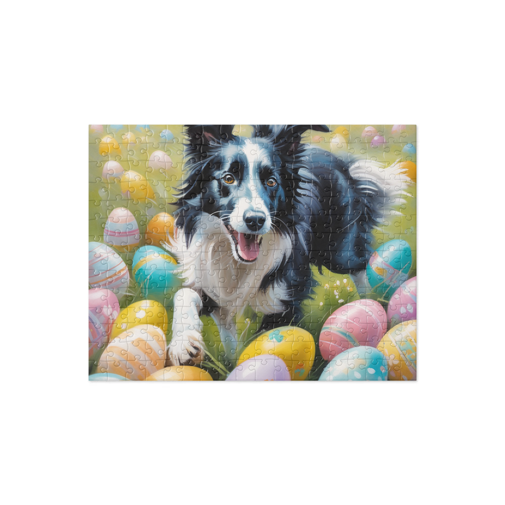 PugMug Custom Border Collie Jigsaw Puzzle