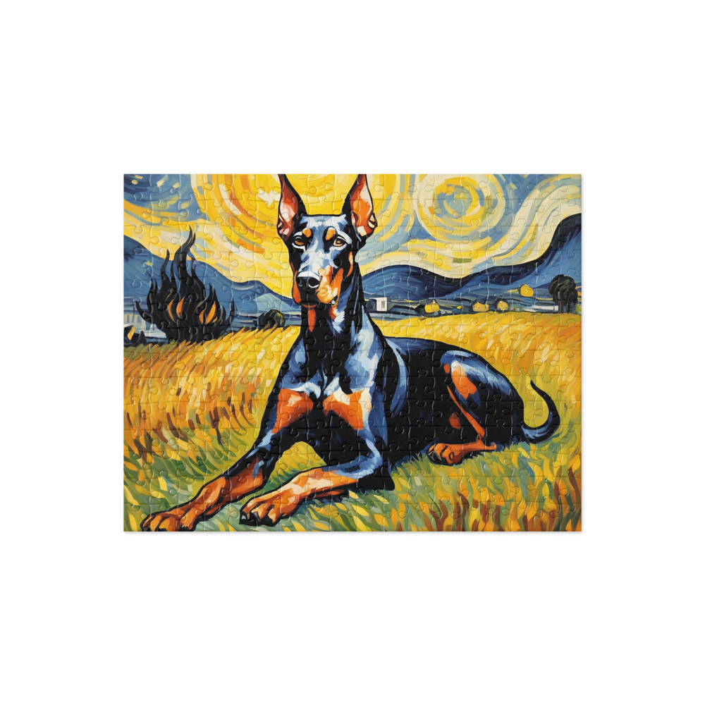 PugMug Custom Doberman Pinscher Jigsaw Puzzle