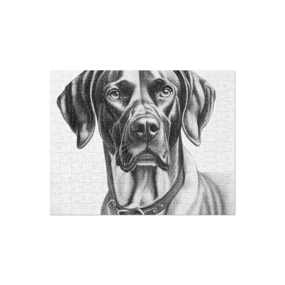 PugMug Custom Pointer Dog Jigsaw Puzzle