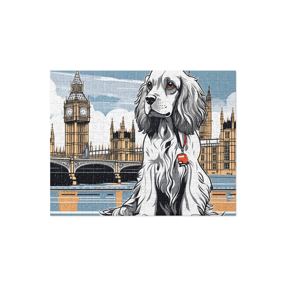 PugMug Custom Cocker Spaniel Jigsaw Puzzle