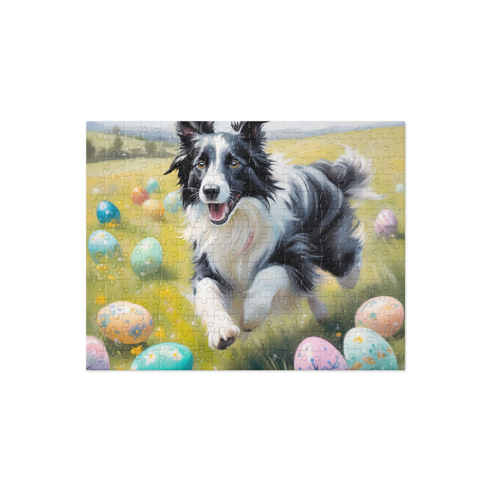 PugMug Custom Border Collie Jigsaw Puzzle