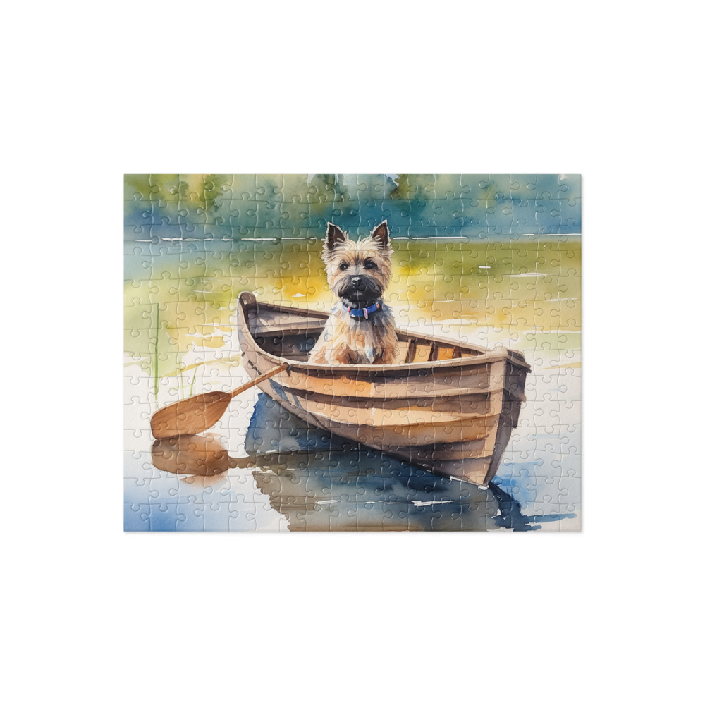 PugMug Custom Cairn Terrier Jigsaw Puzzle
