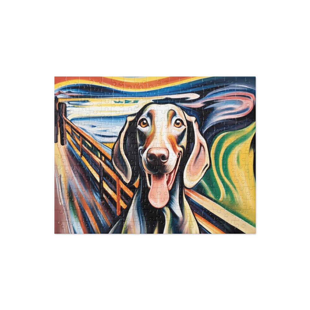 PugMug Custom Weimaraner Jigsaw Puzzle