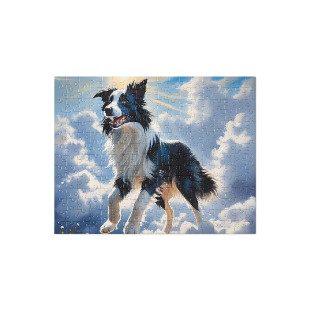 PugMug Custom Border Collie Jigsaw Puzzle